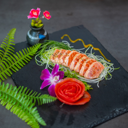 Tataki saumon
